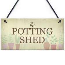 The Potting Shed Plaque Garden