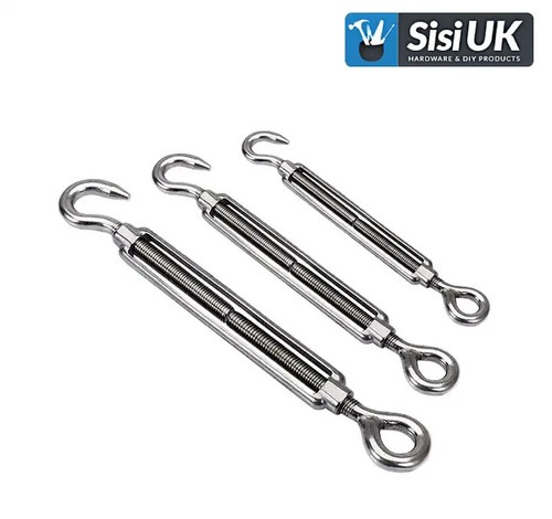 Turnbuckle wire tensioner - wire,