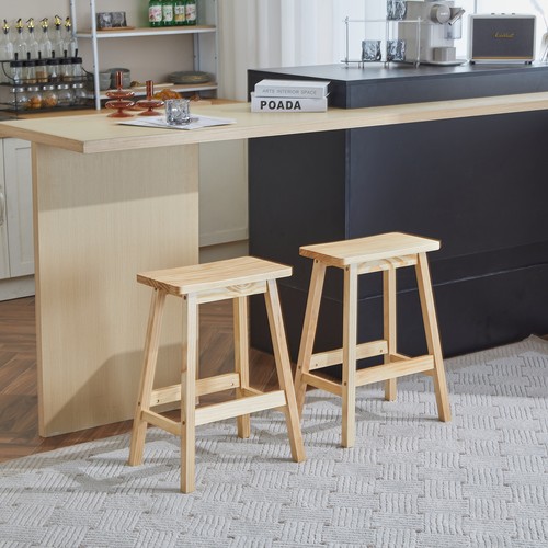 Bar stools set saddle - stools, of