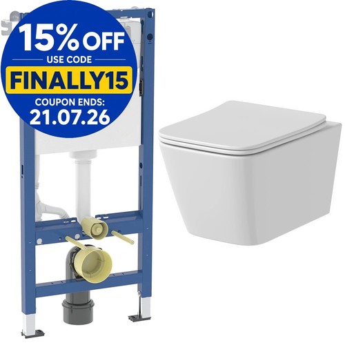 Rimless wall hung - rimless,