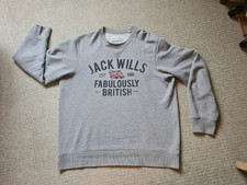 Mens Grey Jack Wills Jumper