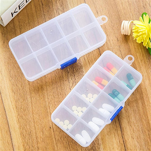 Compartment pill box - box, etc
