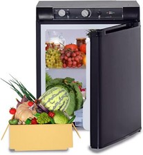 Smad 3 Way Absorption Gas Fridge 40L LPG/12V/240V Caravan Motorhome RV Quiet