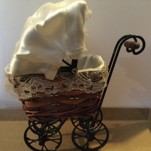 Dolls house wicker - house,
