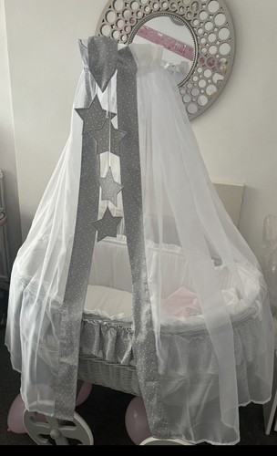 Large moses basket used but - moses,