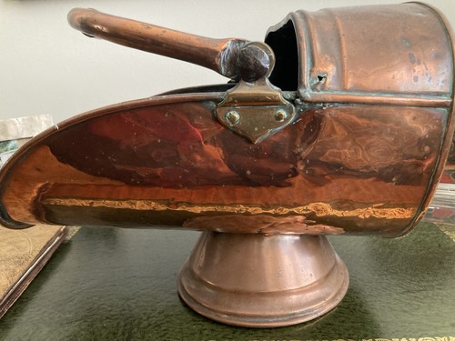 Large antique brass copper - large,