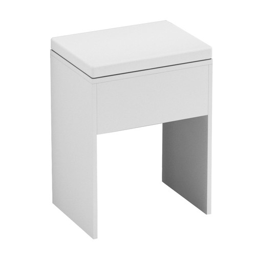 Padded dressing table - padded, stool