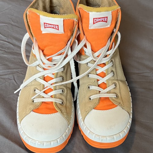 Camper ankle boots orange - ankle,