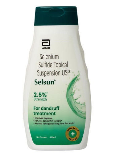 Selsun suspension 120ml - selsun,