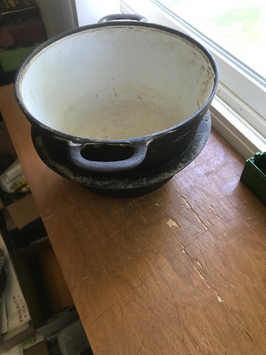 Pot cast iron granite - pot, for