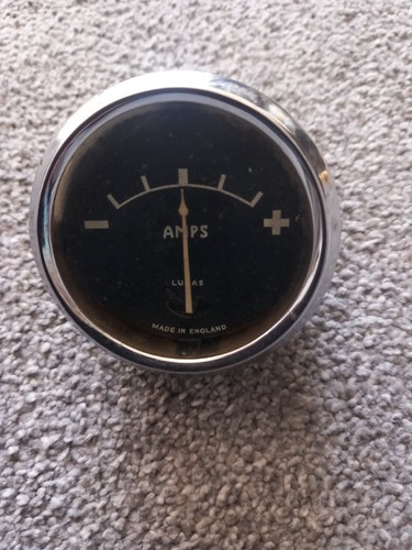 Vintage lucas ammeter - lucas,