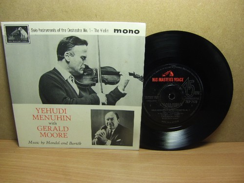 Yehudi menuhin with - menuhin, gerald