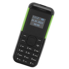 ¸Hot (Black Green)Smallest Mobile Phone BM222 GSM 2G Basic Phone Unlocked 0.66in