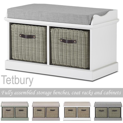 Storage bench with baskets - with,