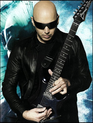 Joe satriani with his - joe,