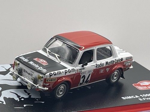 Simca 1000 rallye rally - 1/43,