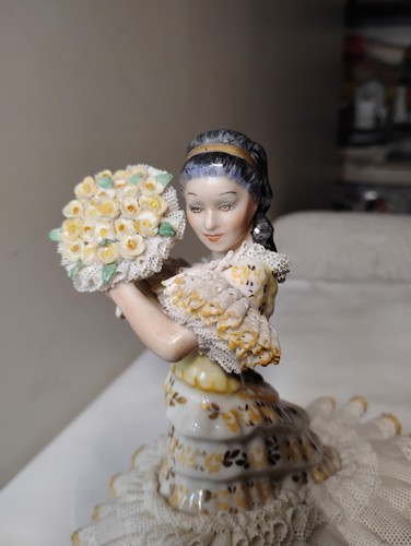 Vtg irish dresden - irish, porcelain