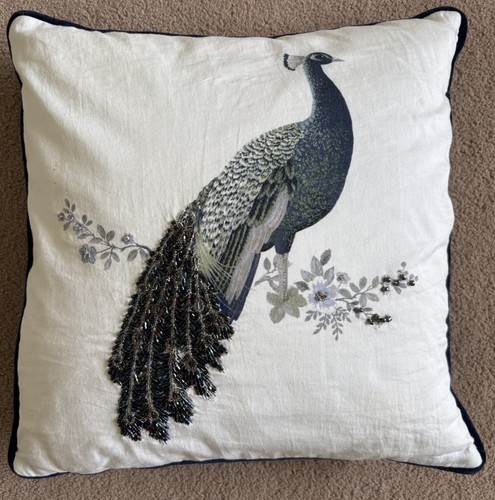 Laura ashley cushion peacock - ashley,