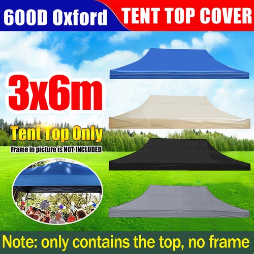 3x6m pop gazebo top cover - top,