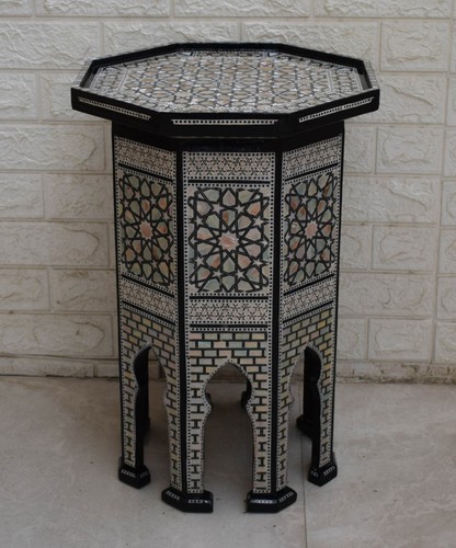 Handmade wood side table - handmade,