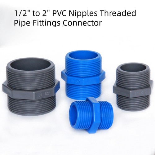 2 pvc nipples - to,