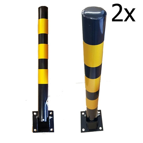 Folding locking bollard - x,