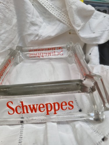Schweppes vintage large clear - schweppes,