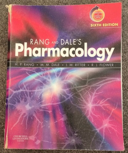 Rang and dale pharmacology - rang,