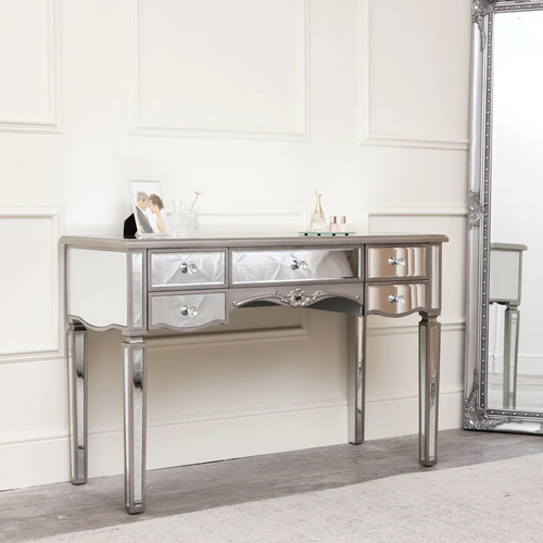 Large mirrored dressing table