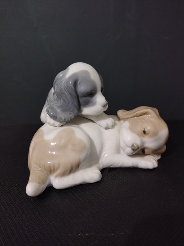 Nao lladro two spaniel - nao,