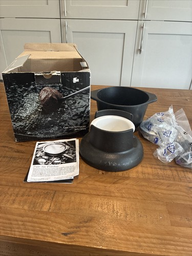 John lewis cast iron fondue - lewis,