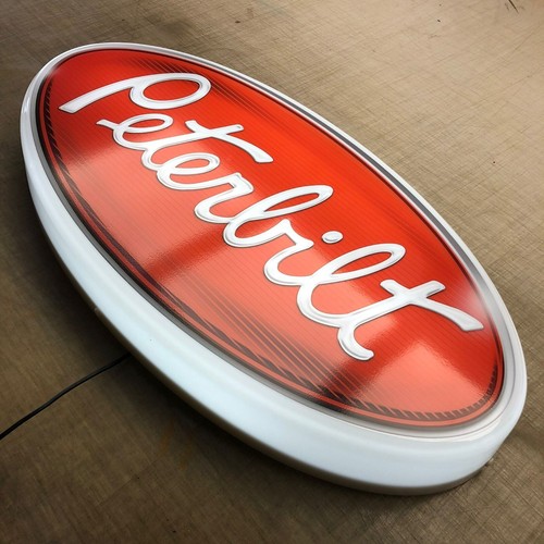 Peterbilt illuminated wall - peterbilt,