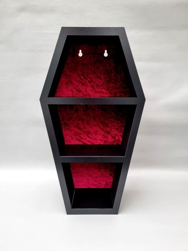 Large coffin shelving display - large,