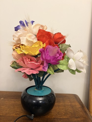 Vintage fibre optic flower - vintage,