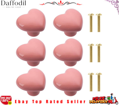 Charming pink heart ceramic - charming,