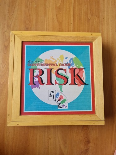 Risk wooden box - risk,