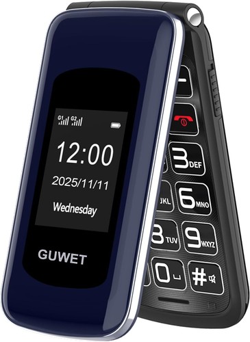 Big button flip phone - big, for