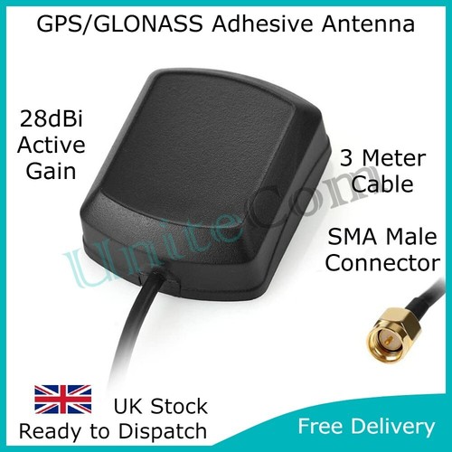 Adhesive gps glonass puck - adhesive, gps/glonass