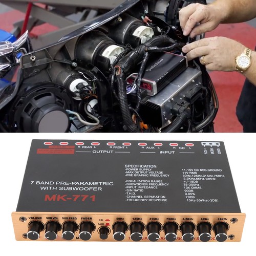 Band car graphic equalizer - 7,