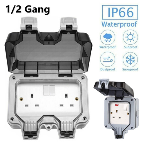 Ip66 outdoor gang switched - gang,