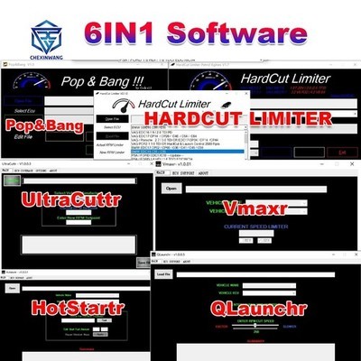 Ecu software 6in1 hardcut - software,