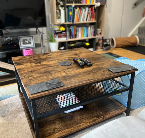 Square coffee table - square,