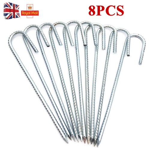 8pcs rebar stakes - 8pcs, 12''