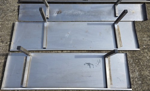 Stainless steel shelves with - stainless,