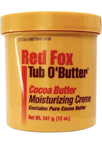 Red fox tub butter - o’,