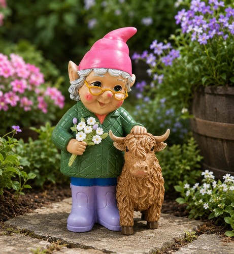 Giant grandma gnome with - grandma,