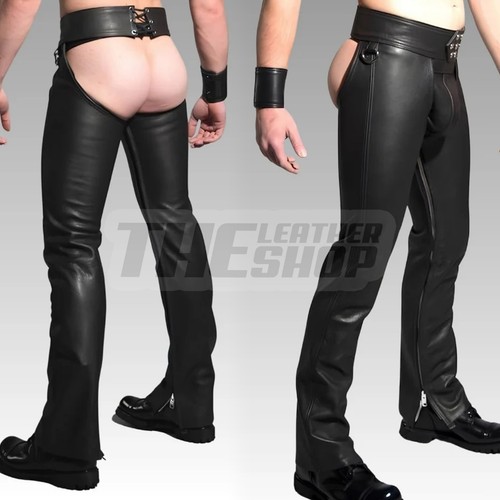 Genuine cow leather bondage - leather,