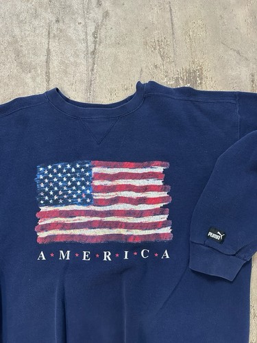 Vintage puma navy - navy, blue
