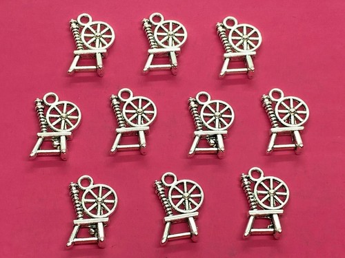 Tibetan silver spinning wheel - spinning,