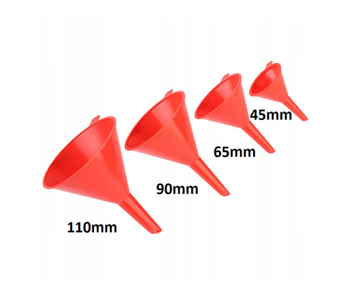 4pc funnel set plastic - 4pc,